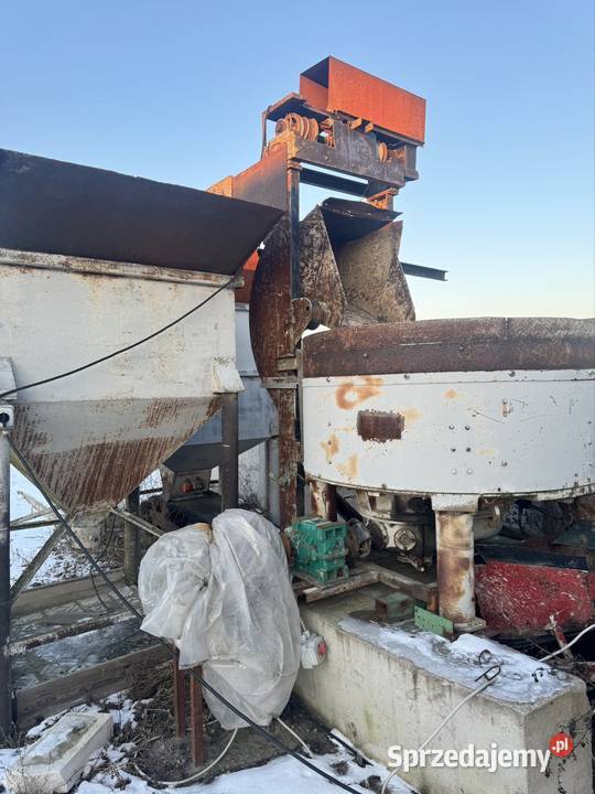 Węzeł betoniarski i prasa do bloczków betonowych Pozostałe Czerniewice