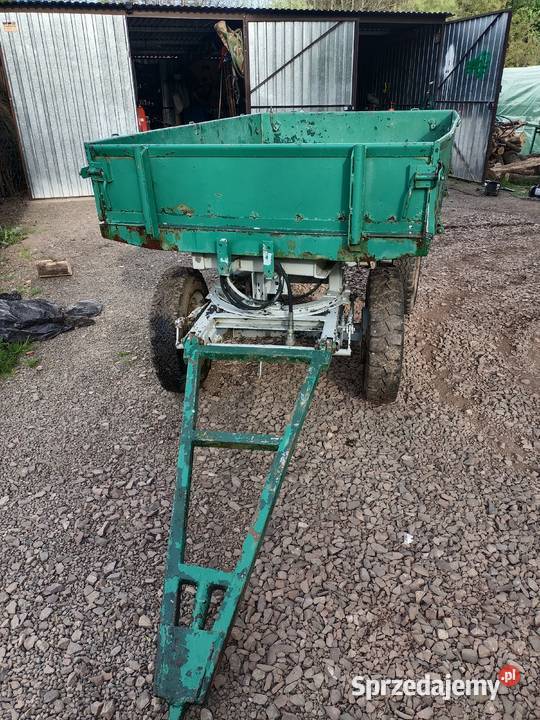 Przyczepa wywrotka multi car japoński traktorek