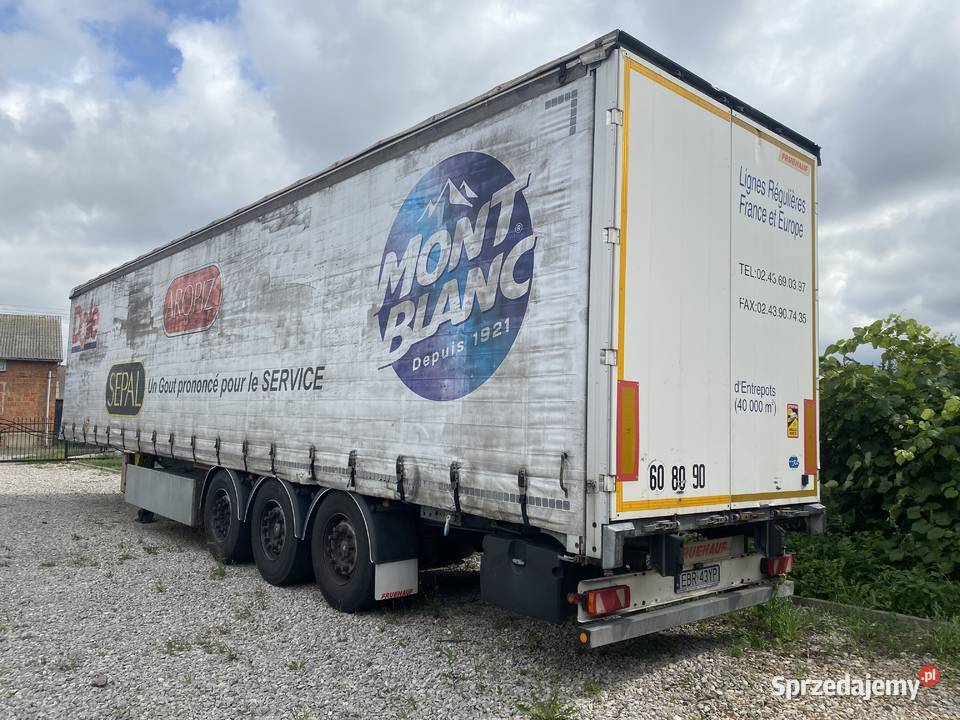Naczepa Fruehauf firanka OCYNKSZYNA DESKA Rogów