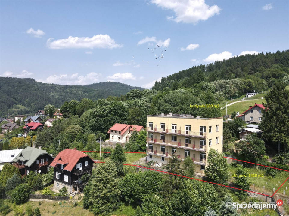 Lokal na sprzedaż Muszyna 560m2 2500zł/m2