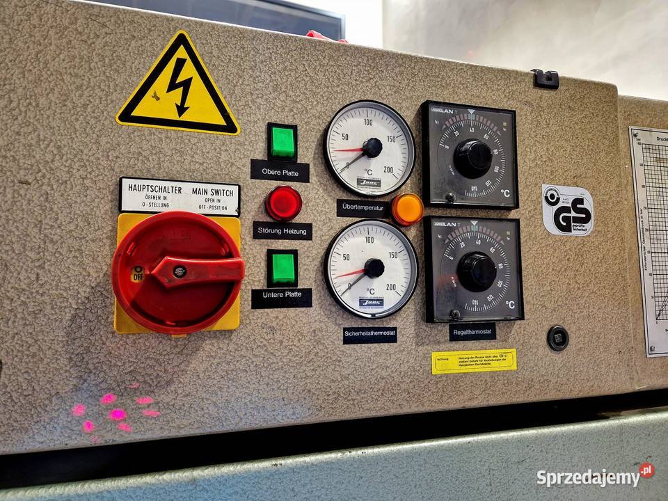 Prasa półkowa JOSS 250x110 Złote półki grzana Kalwaria Zebrzydowska