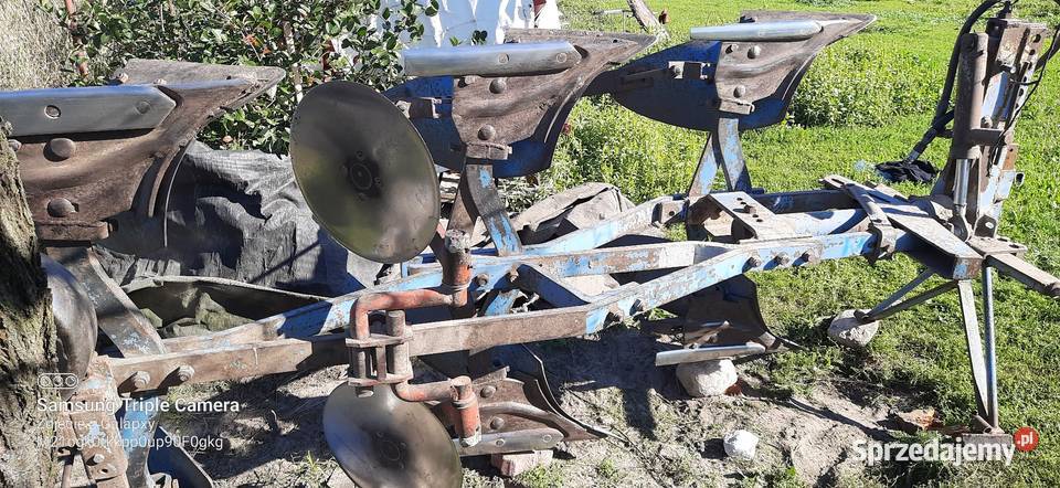 Pług rubin Lemken 3 skiby łódzkie Dolina
