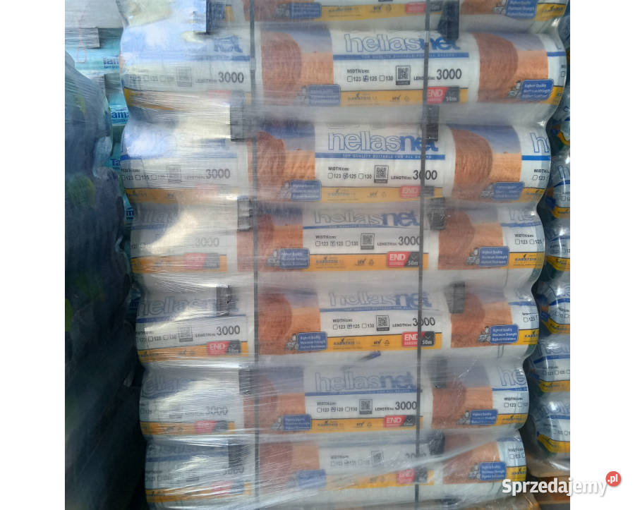Siatka rolnicza Hellasnet 125x3000 do pras słomy