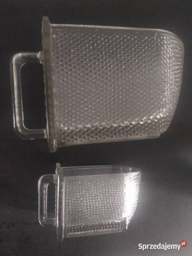 Szuflady kuchenne szklane PRL