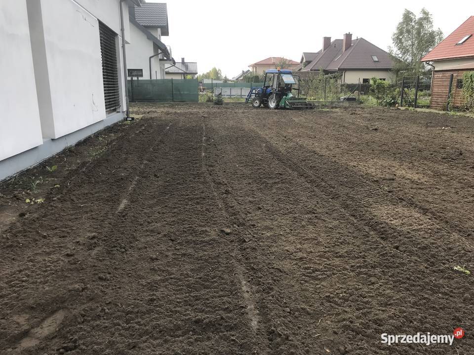 MINIKOPARKA MINIŁADOWARKA RĘBAK WARSZAWA OTWOCK Piaseczno prace ogrodowe