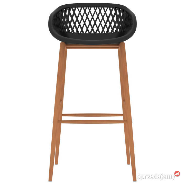 Krzesła barowe 4 czarne WM248164 Warszawa
