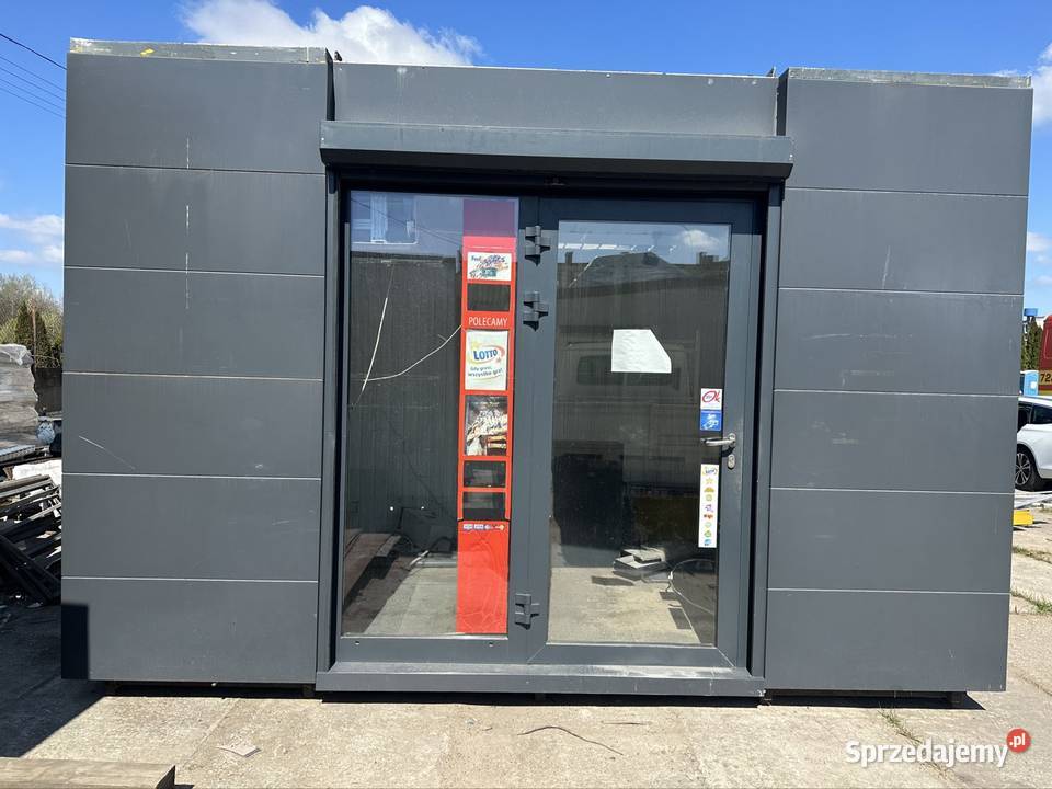 Pawilon handlowy usługowy 45 x 3 m gotowy do ogrzewanie