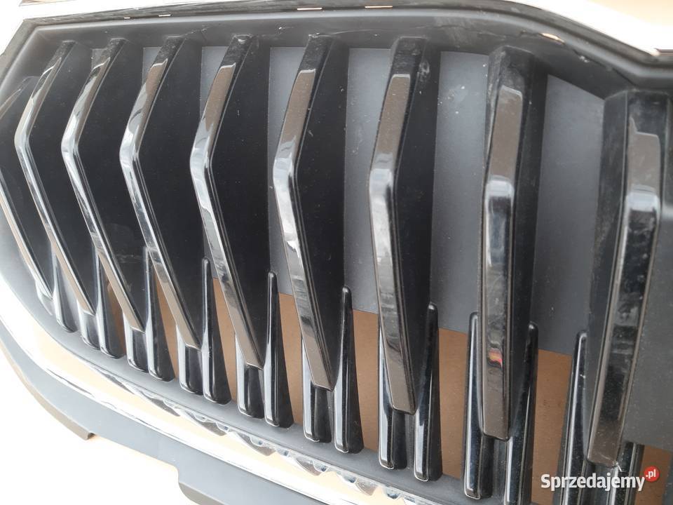 SKODA FABIA IV GRILL ATRAPA CHŁODNICY CHROM lubuskie Trzciel