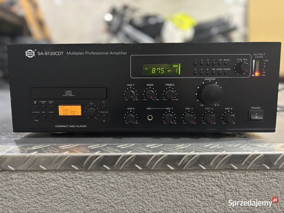 Wzmacniacz radiowęzłowy Show SA9120CDT Stadła
