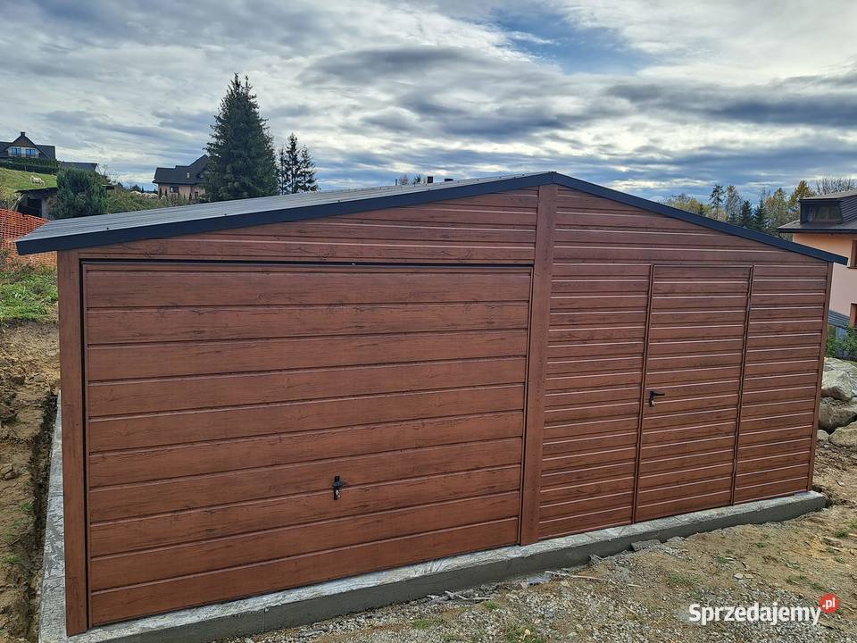 Garaże blaszane na każdy wymiar profil zamknięty Bydgoszcz