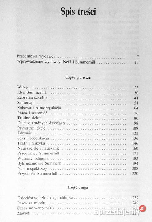 Nowa Summerhill Alexander Sutherland Neill Chełm