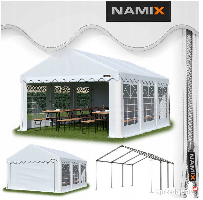Namiot NAMIX BASIC 3x6 imprezowy ogrodowy RÓŻNE KOLORY
