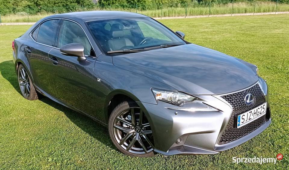 Lexus IS 300h F SPORT kamera cofania Motoryzacja śląskie Jastrzębie-Zdrój