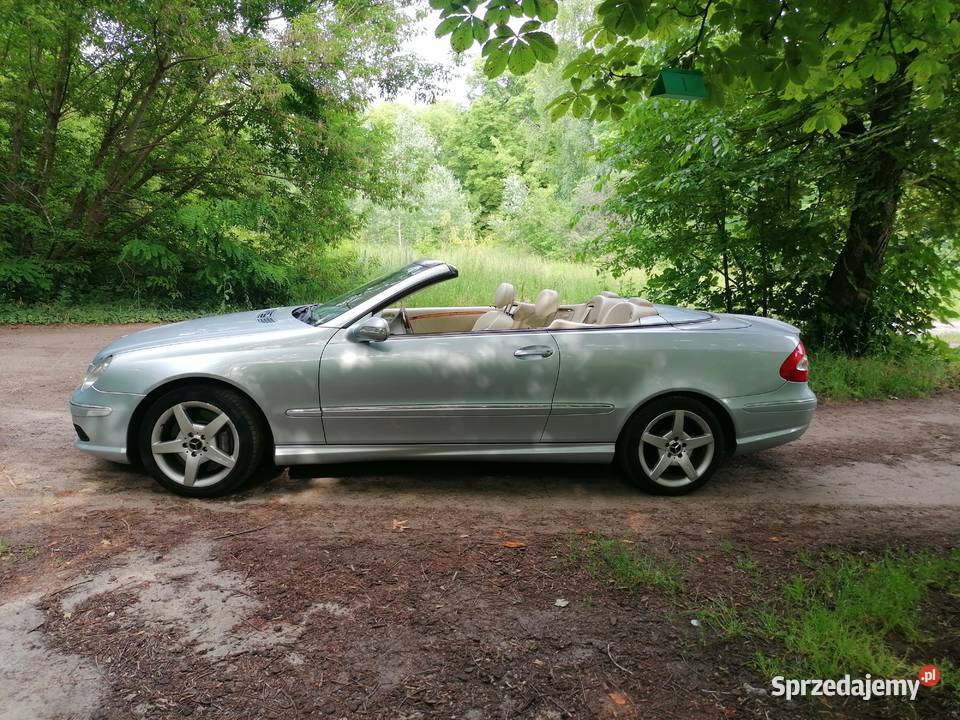 Mercedes Clk 500 cabrio a209 7g niski przebieg Warszawa