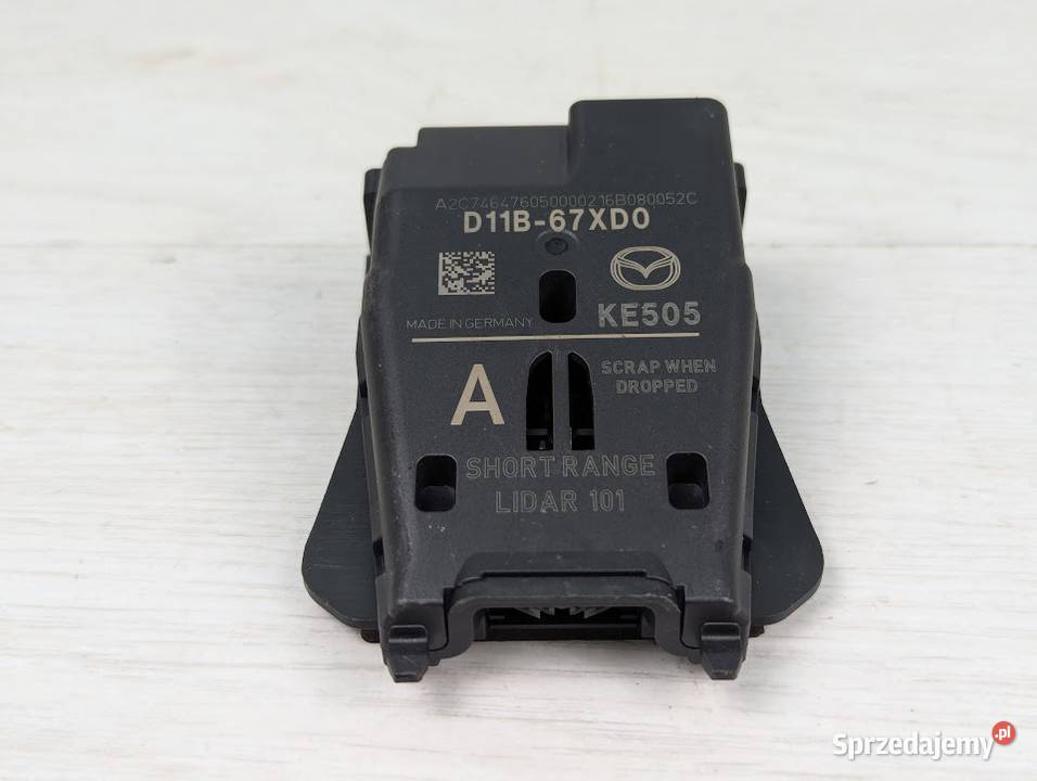 SENSOR RADAR MODUŁ KAMERY MAZDA CX3 D11B67XD0 Pozostałe Białystok