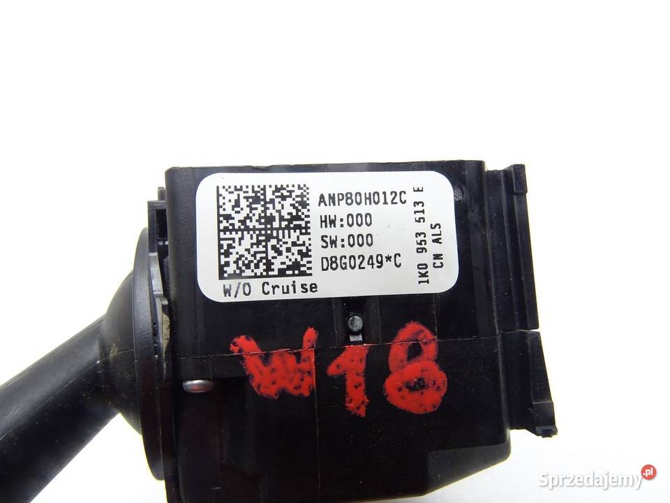 PRZEŁĄCZNIK MANETKA ŚWIATEŁ KIERUNOWSKAZÓW Panele sterowania, przełączniki