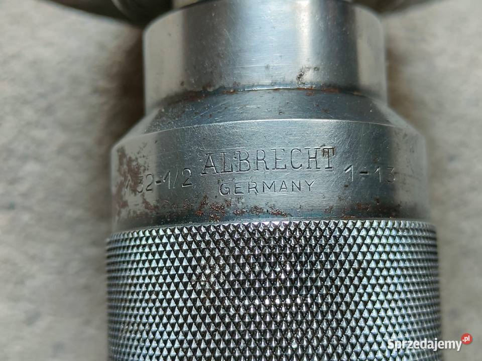 Oprawka ISO 50 uchwyt wiertarski ALBRECHT 113 FV Czarnożyły