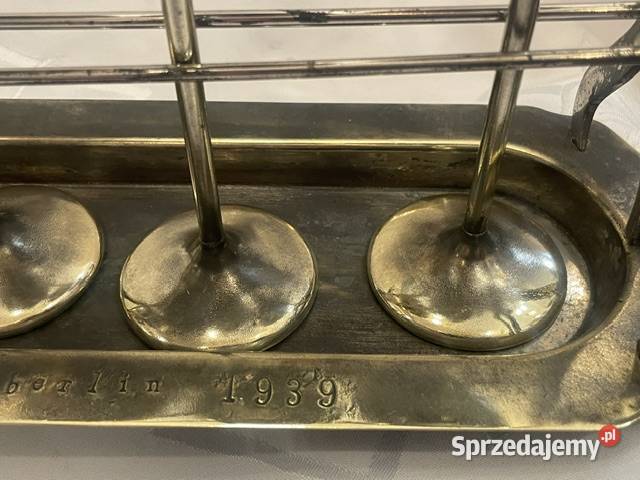 Zestaw 6 kieliszków z kantyny oficerskiej SS II Kraków sprzedam