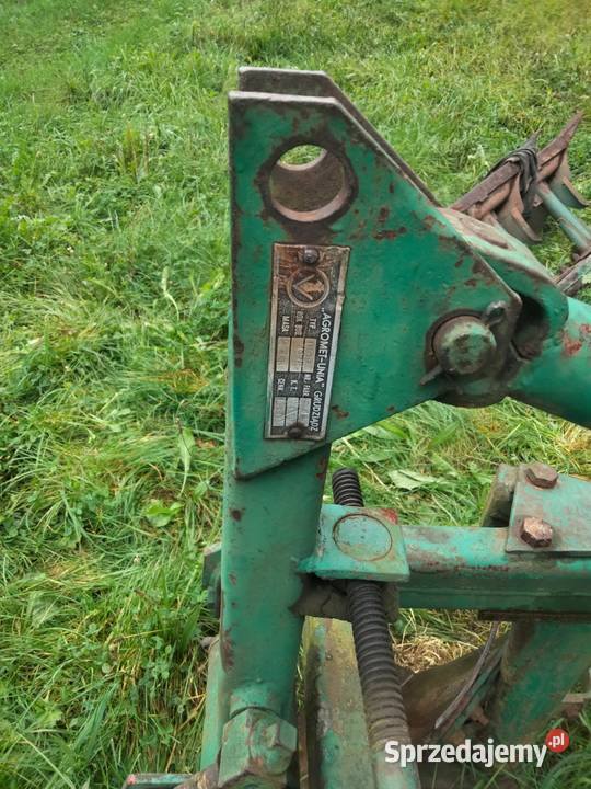 Pług dwuskibowy grudziądzki nieuszkodzony Bochnia