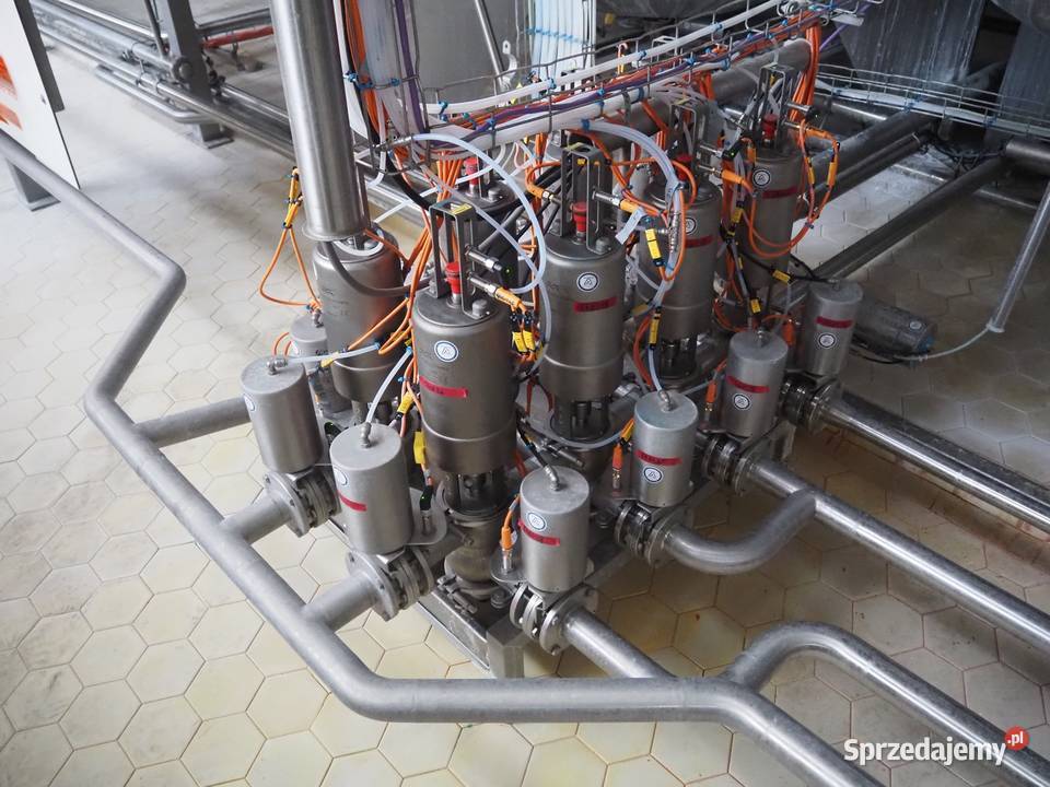 Manifold z zaworami Alfa Laval i Nocado Krotoszyn