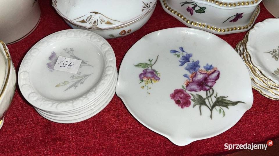 Rosenthal Maria Biała porcelana z motywami Gdańsk