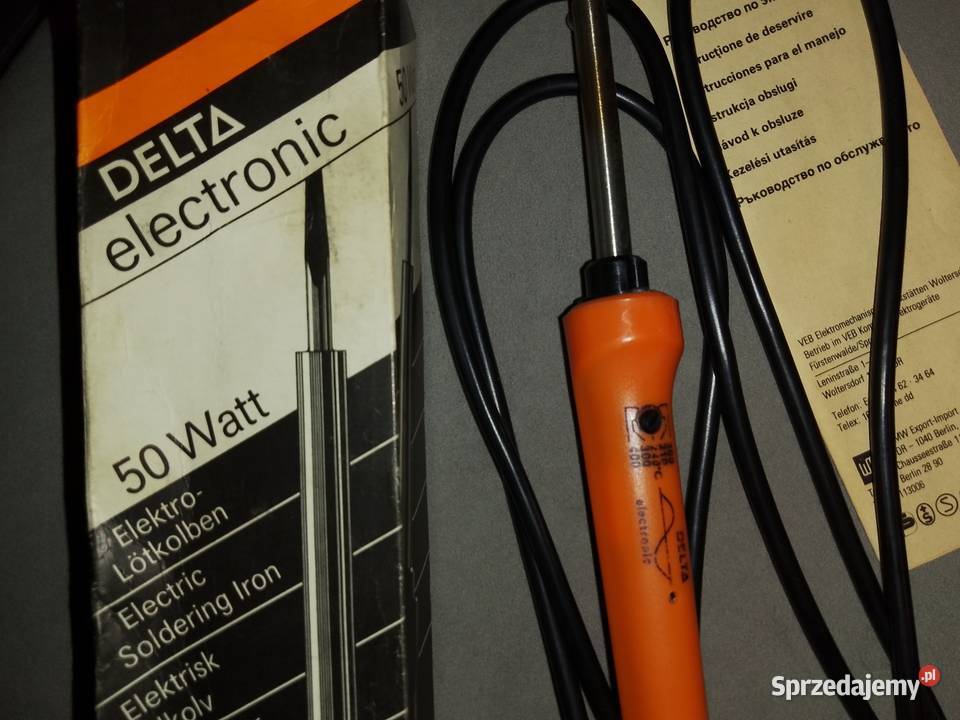 Lutownica Delta electronic niemiecka made in lubelskie Lublin