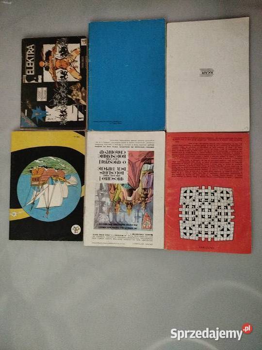 Zestaw komiksów z czasów PRL