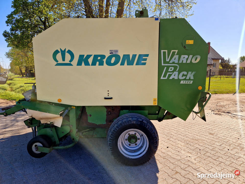 Prasa zwijająca KRONE Vario Pack 1500 Owijarki do bel Klepacze