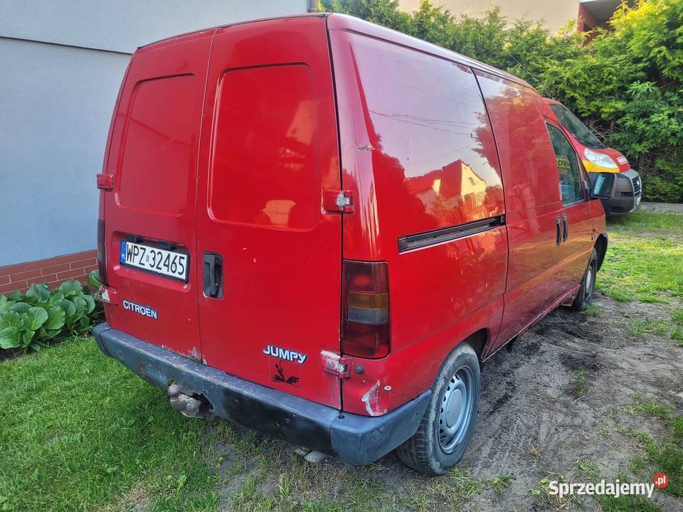 Citroen Jumpy 19D 69 2000r 3 osobowy hak Ostrołęka