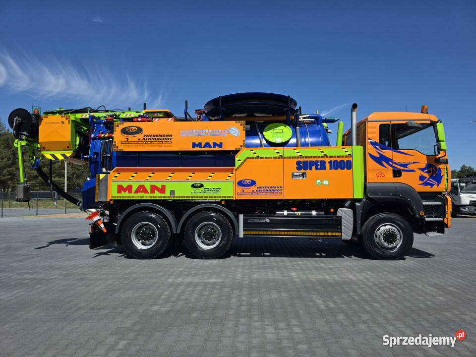 MAN Wiedemann SUPER 1000 6x6 WUKO RECYKLING do Daleszyce sprzedam