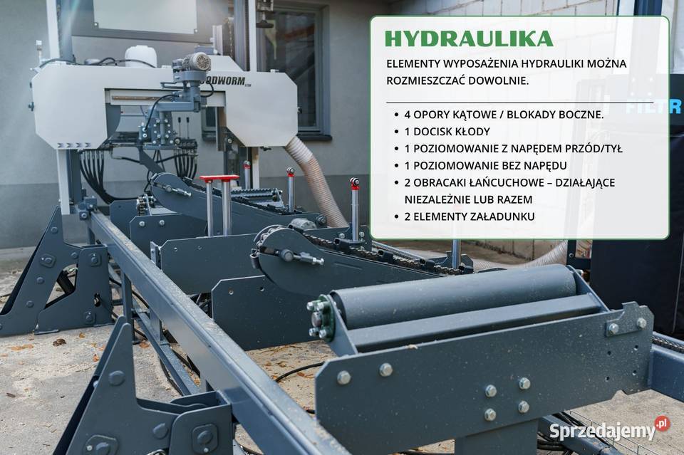Trak Taśmowy z Pełną Hydrauliką Możliwość Produkcja podkarpackie