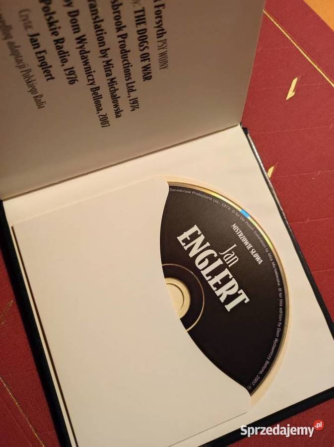 Psy wojny Frederick Forsyth Jan Englert płyta cd Płyty i kasety