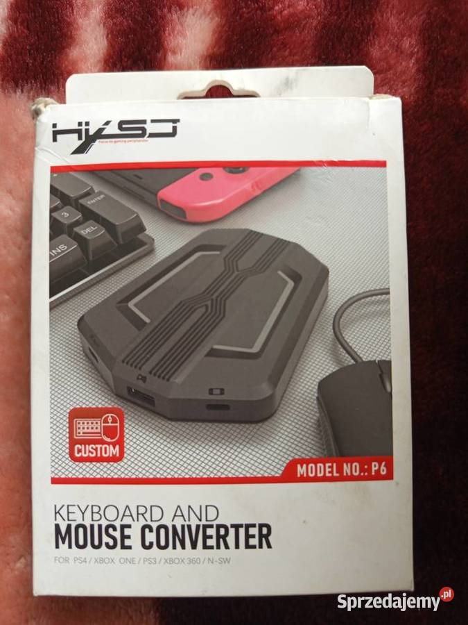 Konwerter klawiatury i myszy HXSJ P6 do 4 Xbox Piekary Śląskie