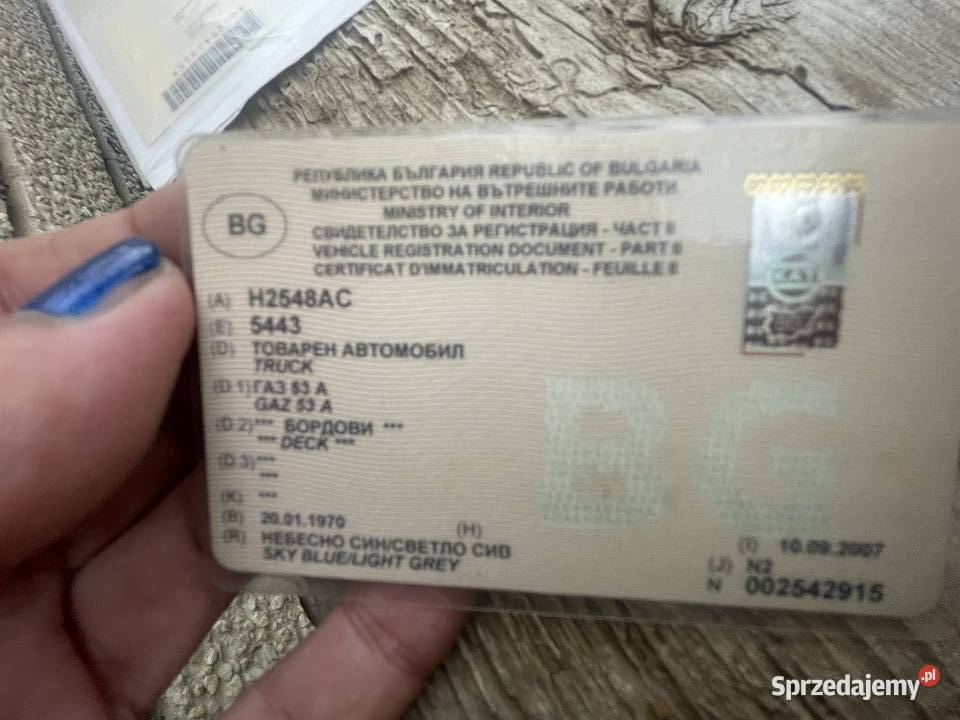 Zabytkowy GAZ Gąbin