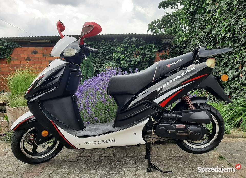 Zadbany duży skuter Torq Formax 50 4t 2017r 1wł