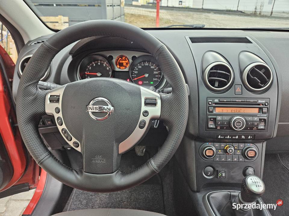 Nissan Qashqai 2008 20 LPG 141 6 biegów hak immobilizer Rzeszów