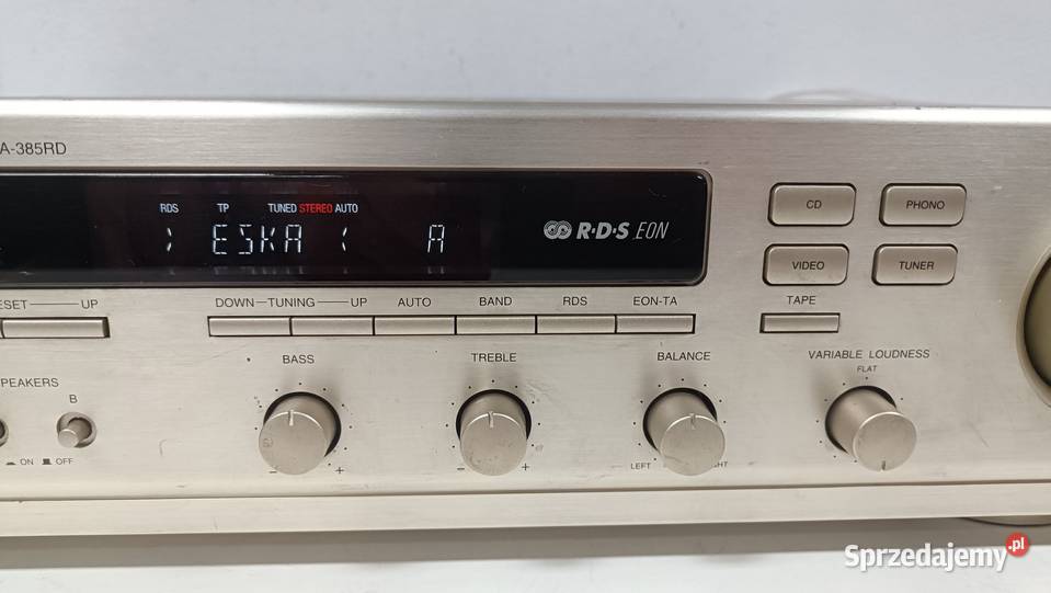 DENON DRA385RD tuner trochę charczy i Poznań