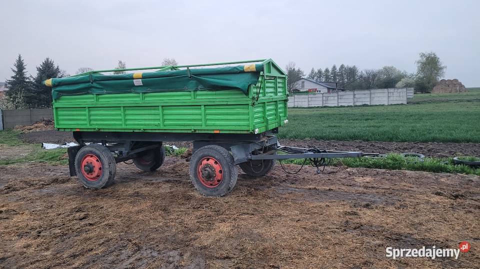 Przyczepa HL z kiprem rejestrowana nieuszkodzony Jędrzejów
