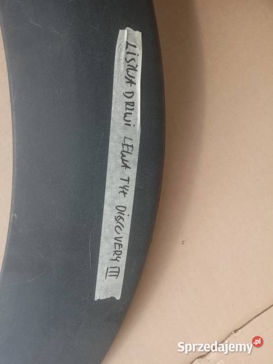 Listwa drzwi lewy tył land Rover Discovery 3 Czechy