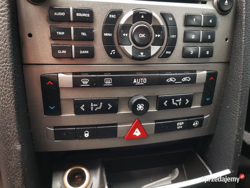 Panel Klimatyzacji Peugeot 407 Panele sterowania, przełączniki Olkusz