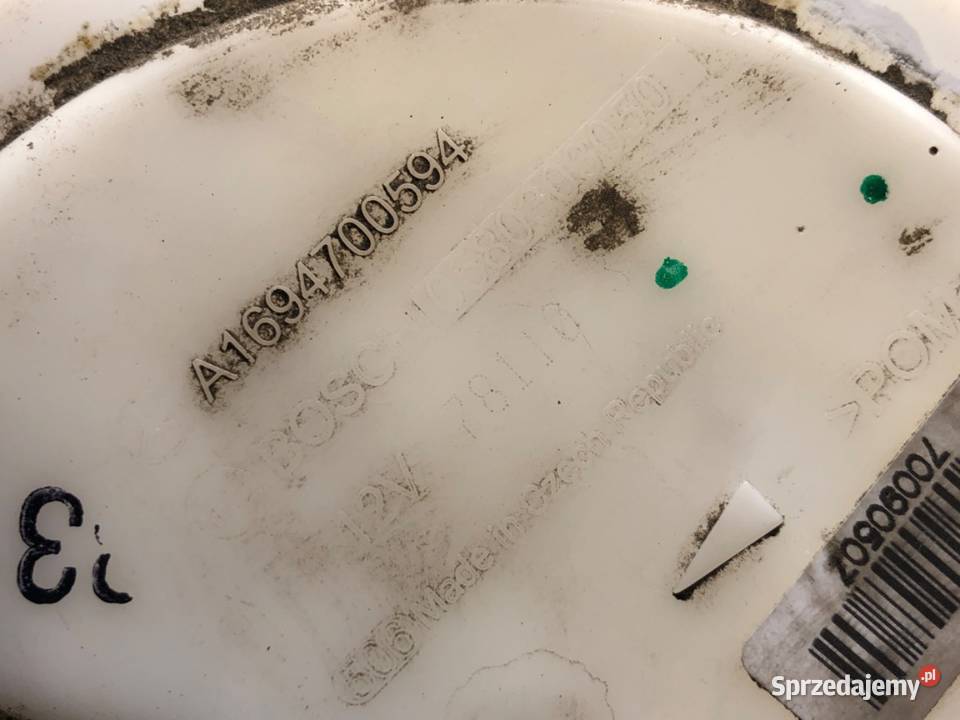 POMPA PALIWA MERCEDES W245 A1694700594 20 109