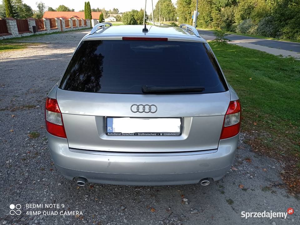 Audi A4 B6 18 TURBO 2002 KOMBI manualna lubelskie Świdnik