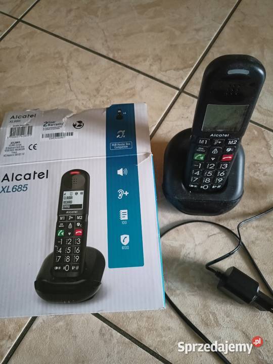 Telefon ALCATEL XL685 Czarny Tarnobrzeg