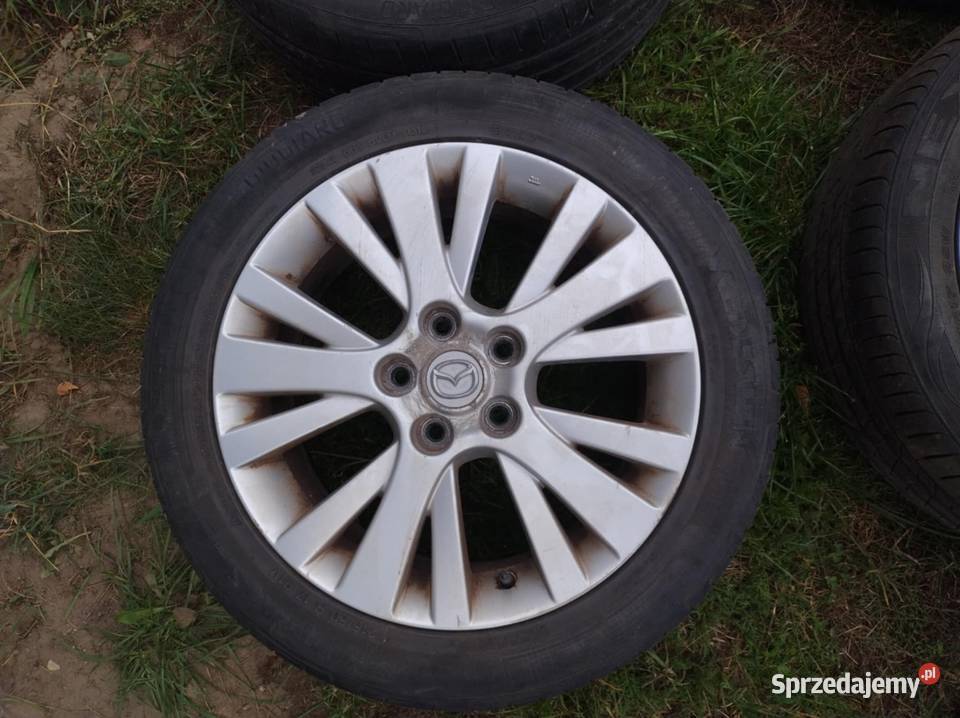 Alufelgi r17 5x1143 mazda kia honda Samochodowe Płońsk sprzedam