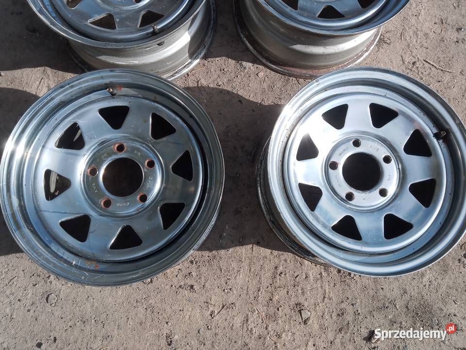 Felgi 14 chromowane mangels 5x1143 aluminiowe Kartuzy