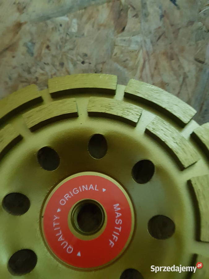 TARCZA DIAMENTOWA DO SZLIFOWANIA BETONU 125MM wielkopolskie Głogowa