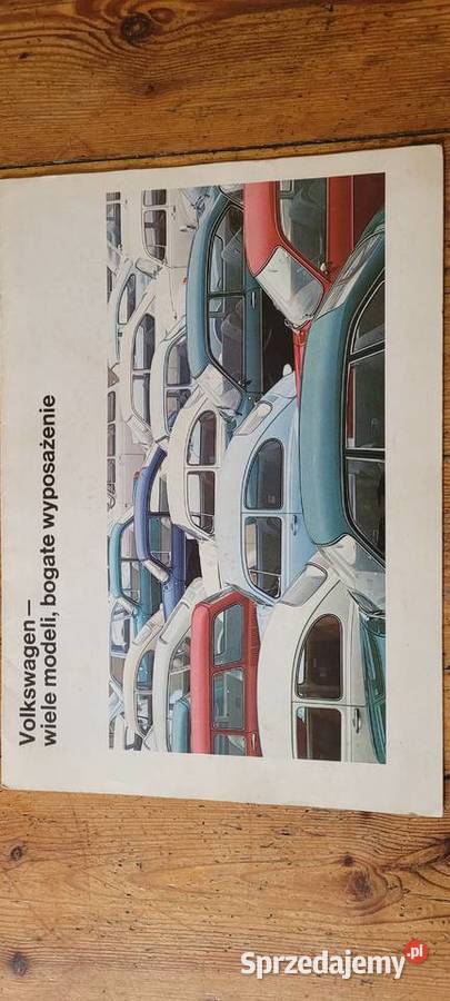 Prospekt Volkswagen 1969 Polsku Poznań