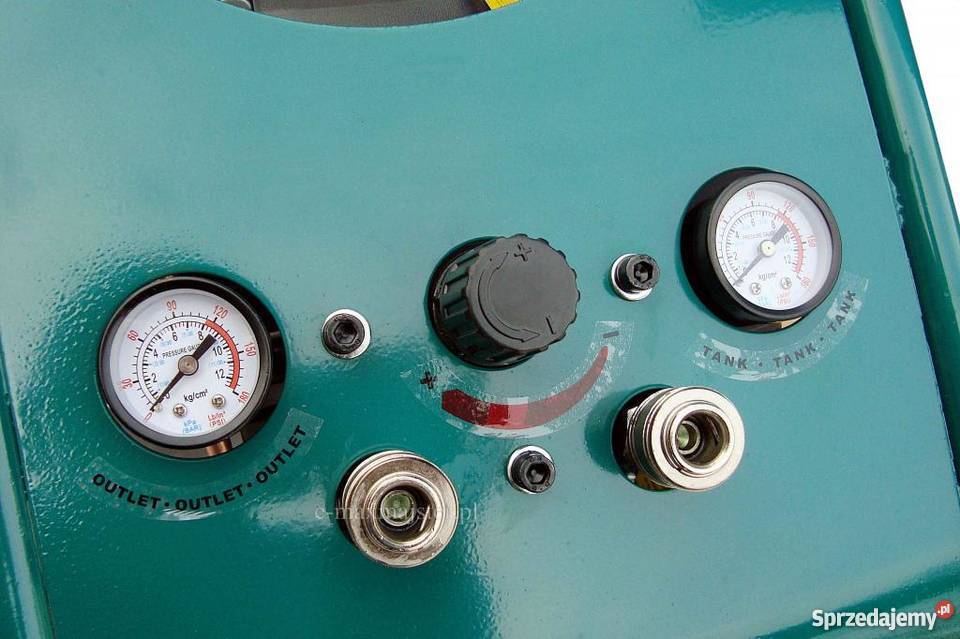 KOMPRESOR olejowy SPRĘŻARKA Eurotek 50 L pionowy Elektryczne łódzkie Łódź