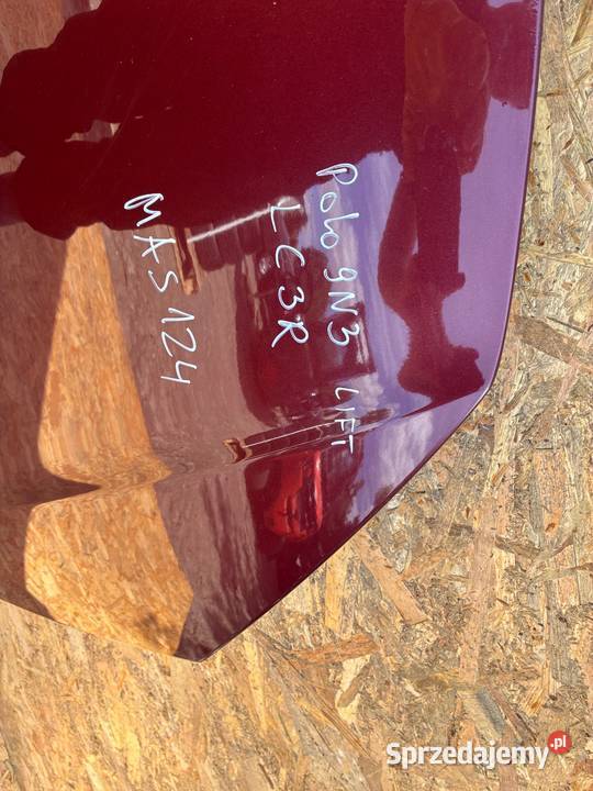 Vw polo 9N3 lift LC3R MASKA POKRYWA SILNIKA Słowikowo sprzedam