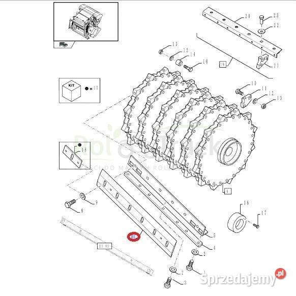 NÓŻ HOLLAND FX375 K LUND 2 84041142